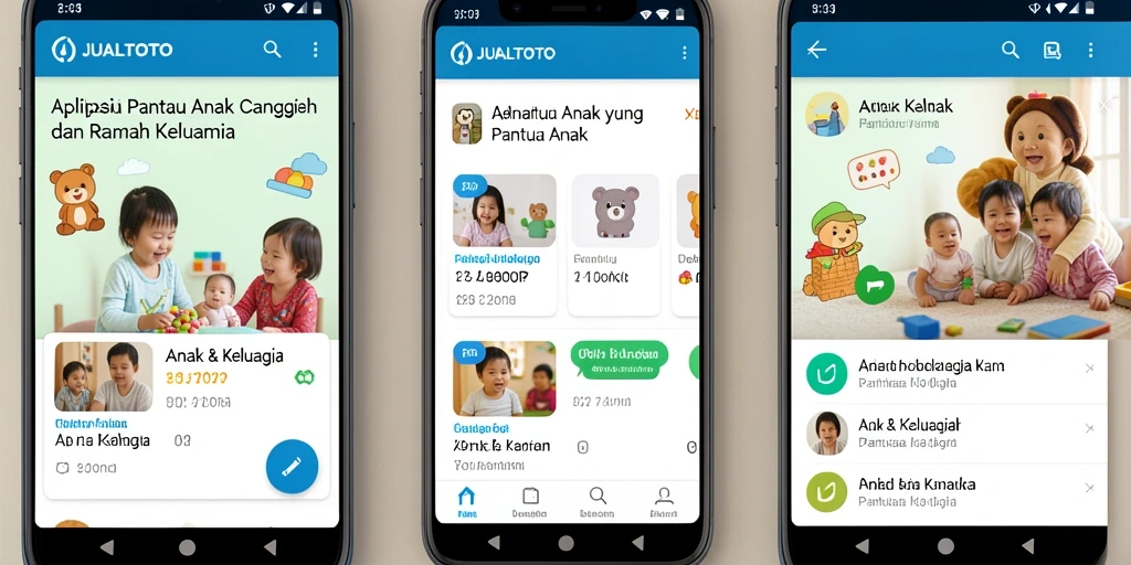 Antarmuka pengguna JUALTOTO yang ramah untuk pemantauan anak.