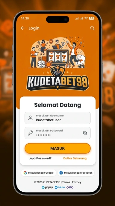 Masuk ke Akun KudetaBet98 dengan Mudah