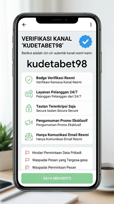 Kanal Resmi Download APK kudetabet98 untuk Pengguna Android